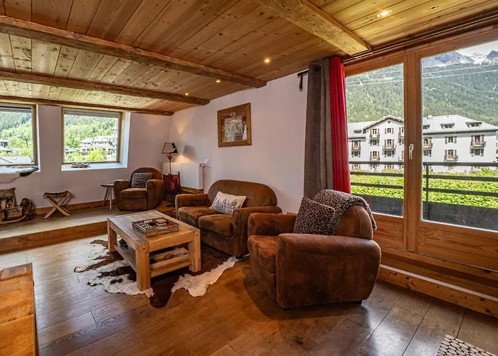 Apartmán La Cachette - Mountain Style And Spacious 2-bed Chamonix
